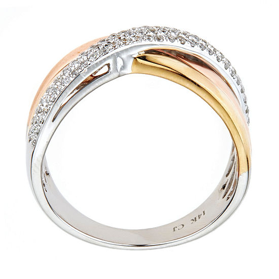 LIMITED QUANTITIES  1/3 CT. T.W. Diamond 14K Two-Tone Ring
