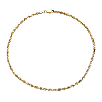 gold anklet jewelry
