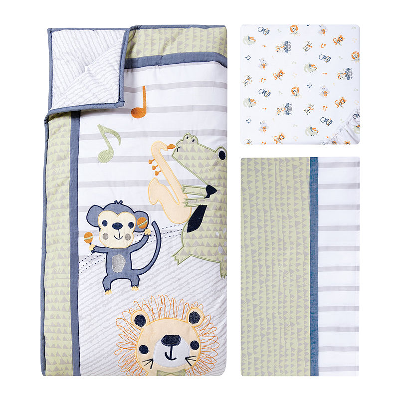 Trend Lab, Llc Trend Lab Safari Rock Band 6-Pc. Crib Bedding Set