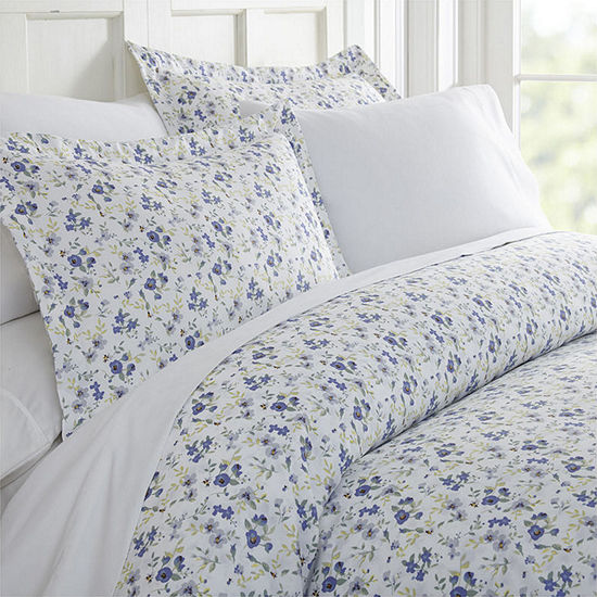 Casual Comfort Premium Ultra Soft 3 Piece Blossoms Print Duvet