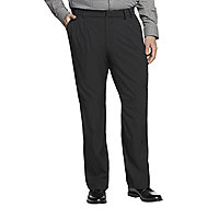 Van Heusen Mens Big and Tall Cuffed Crosshatch Pleated Pant 