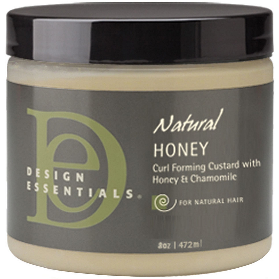 Design Essentials Natural Honey Curl Forming Custard   7.5 oz.