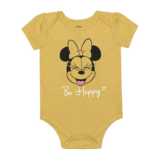 Okie Dokie Baby Girls Minnie Mouse Bodysuit
