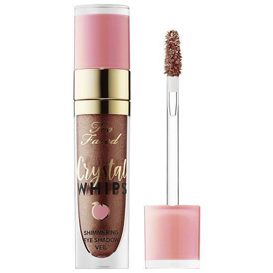 Too Faced Peaches & Cream Crystal Whips Long-Wearing Shimmering Eye Shadow Veil