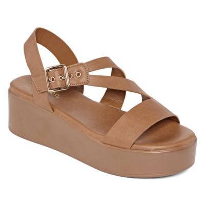 bamboo bonus wedge sandal