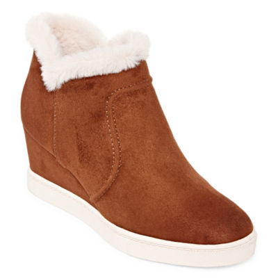 jcpenney womens wedge boots