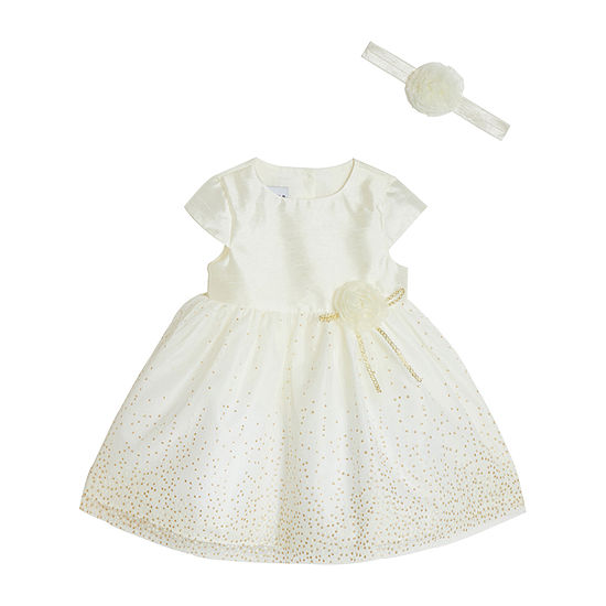 Marmellata Baby Girls Short Sleeve A-Line Dress