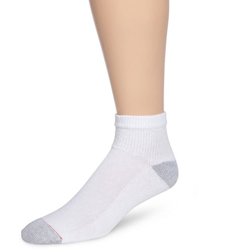 Hanes® 10-Pack Quarter Socks