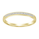 Womens 1/4 CT. T.W. Genuine White Diamond 10K Gold Bridal Set