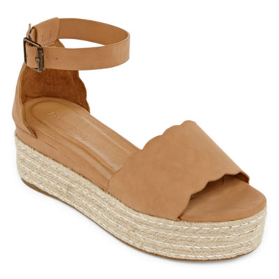 bamboo wedge sandals