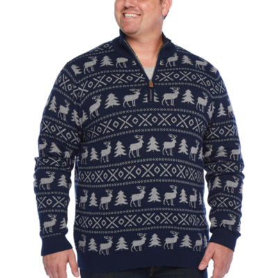 big and tall sweaters jcpenney