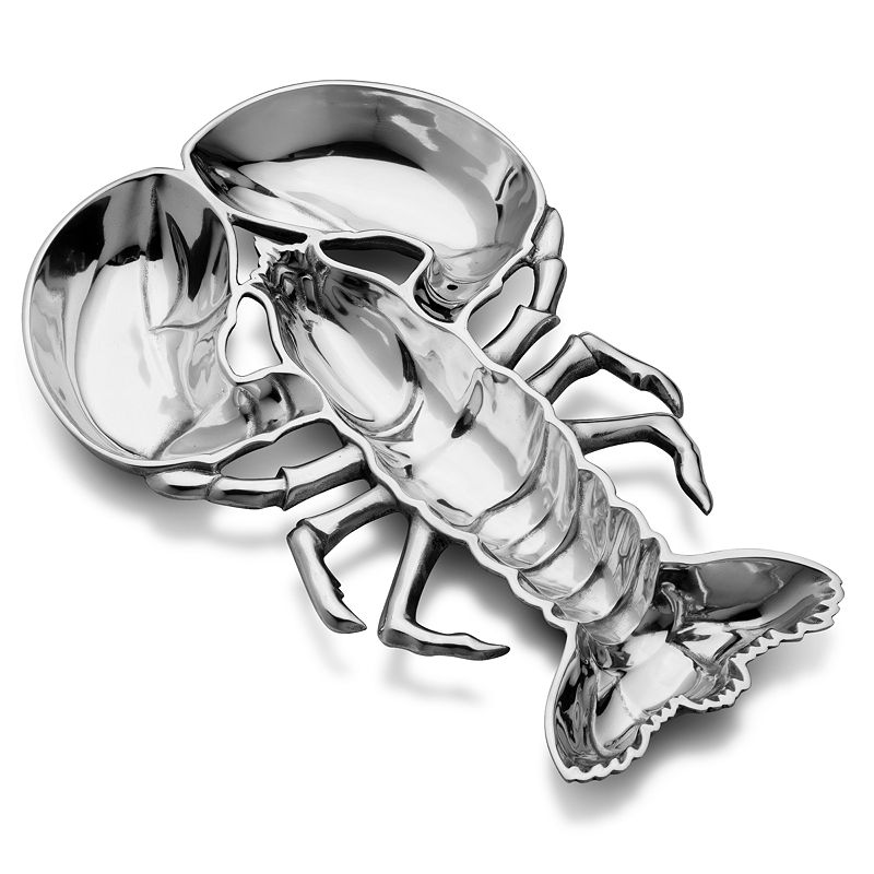 Wilton Armetale Lobster Serving Tray, Silver