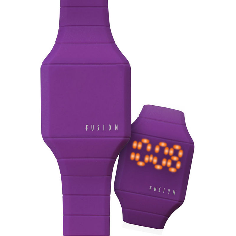 Dakota Fusion Kids Mini Hidden Led Watch, Purple 52564