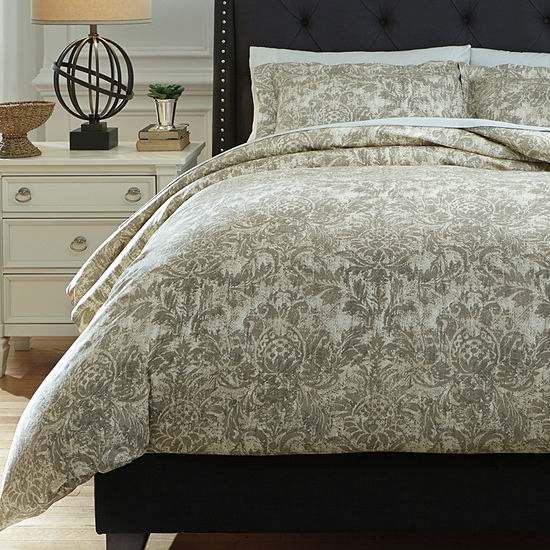 Signature Design By Ashley Kelby 3 Pc Duvet Cover Set Jcpenney