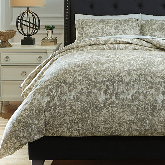 Signature Design By Ashley Kelby 3 Pc Duvet Cover Set Jcpenney