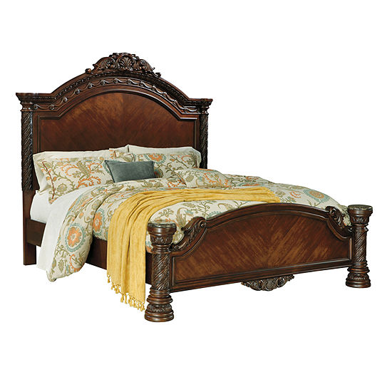 Signature Design By Ashley North Shore Panel Bed Color Dark