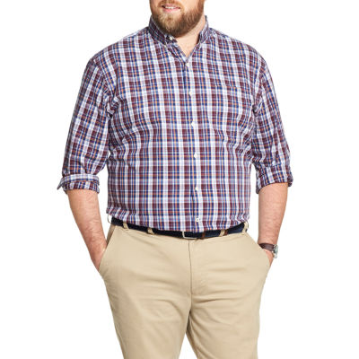 big and tall plaid dress pants