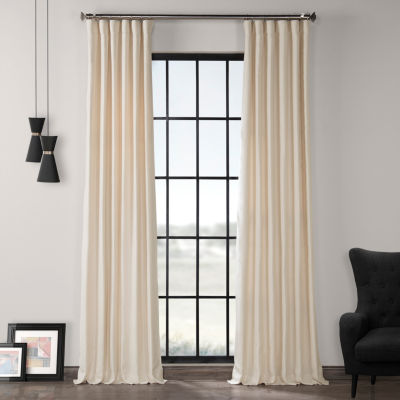 Exclusive Fabrics Furnishing French Linen Curtain Panel Jcpenney