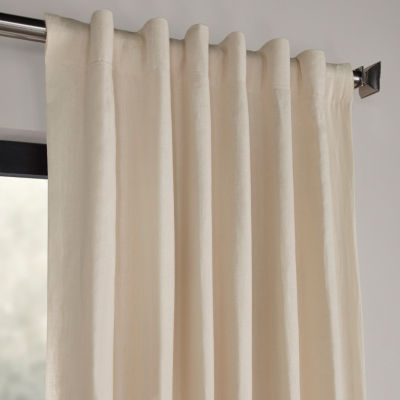 Exclusive Fabrics Furnishing French Linen Curtain Panel Jcpenney