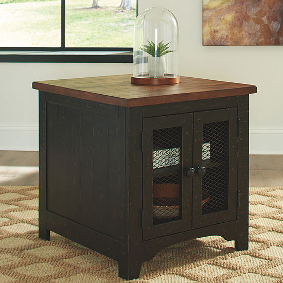 Signature Design by Ashley® Valebeck Rectangular End Table, Color ...