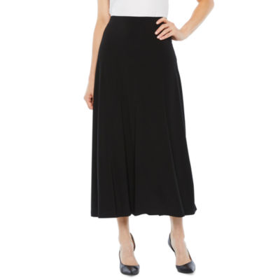 Black Label by Evan-Picone Maxi Skirt, Color: Black - JCPenney
