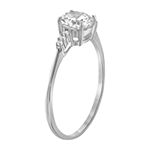Womens 1 1/2 CT. T.W. White Cubic Zirconia Sterling Silver Promise Ring