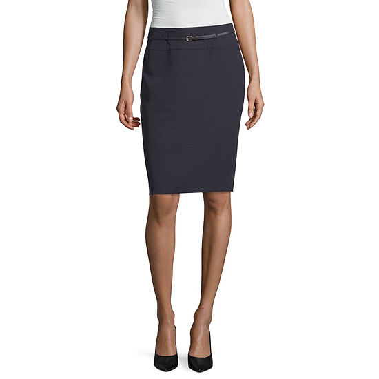 Liz Claiborne® Belted Pencil Skirt