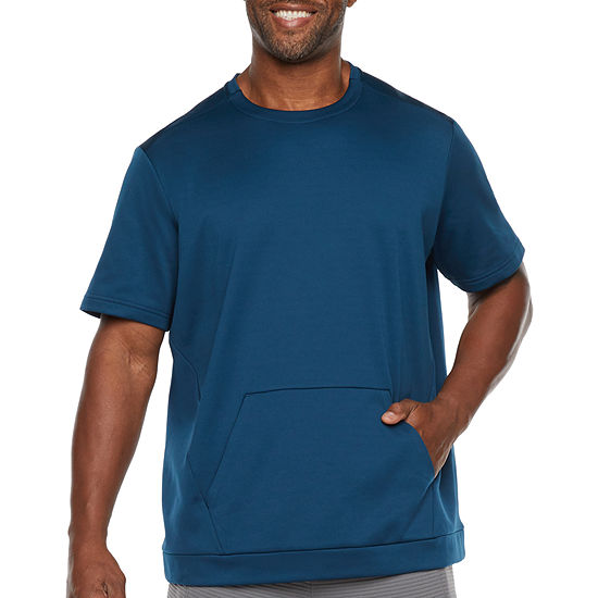 Msx By Michael Strahan Big and Tall Mens Crew Neck Short Sleeve Sweatshirt