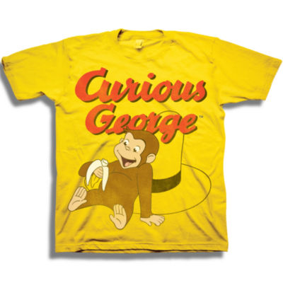 Curious George Boys Short Sleeve Graphic T Shirt Toddler Color