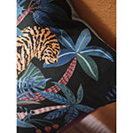 Distant Lands Tiger Reversible Square Throw Pillow