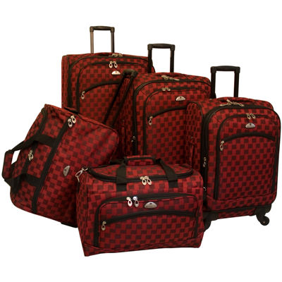 jcpenney spinner luggage sets