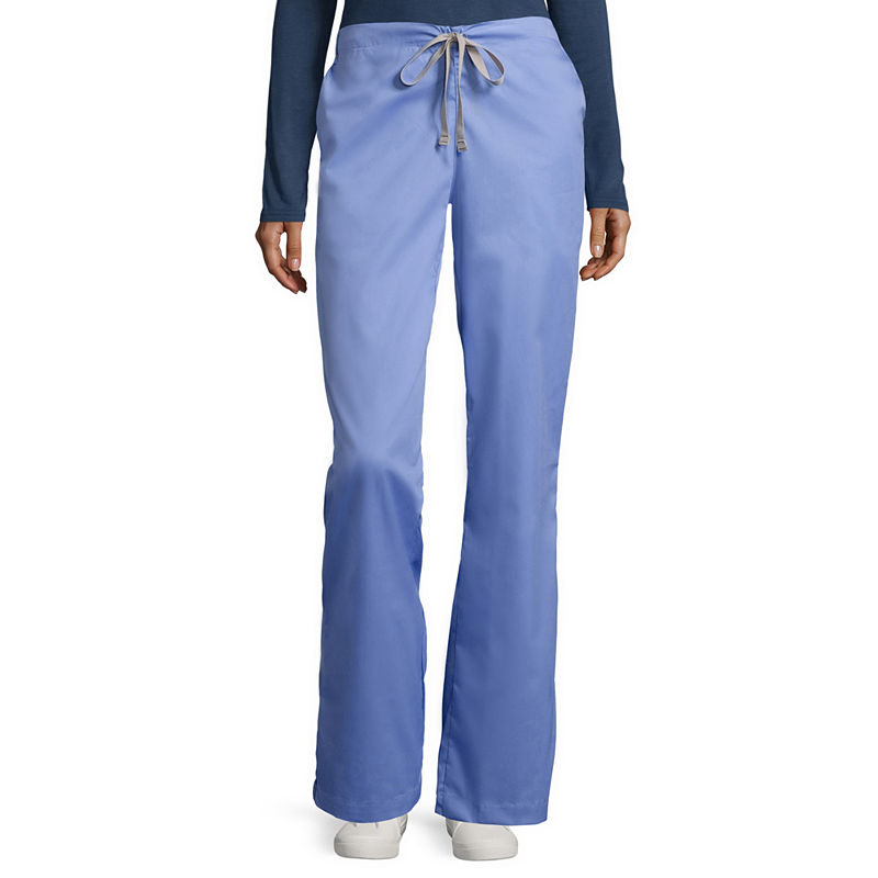 Wonder Wink Wonderwink Wonderwork 502 Women'S Flare Leg Pant, Womens, Size X-Small, Blue