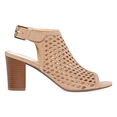 liz claiborne gemma womens heeled sandals