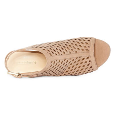 liz claiborne gemma womens heeled sandals