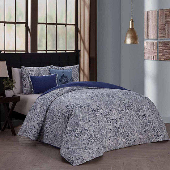 Avondale Manor Fresco 5 Pc Duvet Cover Set Jcpenney