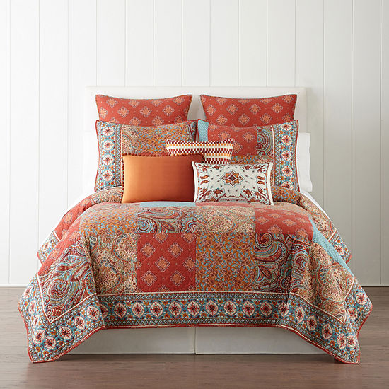 Jcpenney Home Morocco Quilt Color Multi Jcpenney