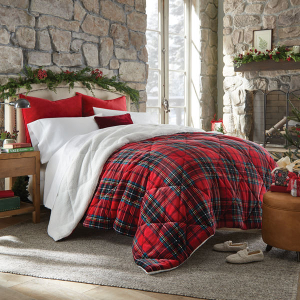 North Pole Trading Co. Mink To Sherpa Reversible Comforter