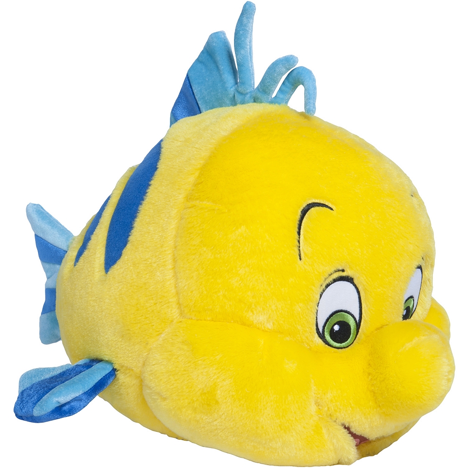 Disney Little Mermaid Flounder Decorative Pillow, Girls