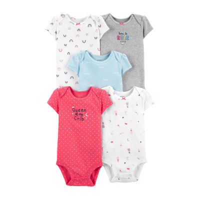 carters baby girl bodysuits