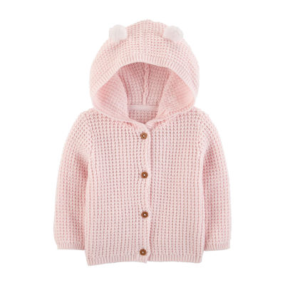 baby girl hooded sweater