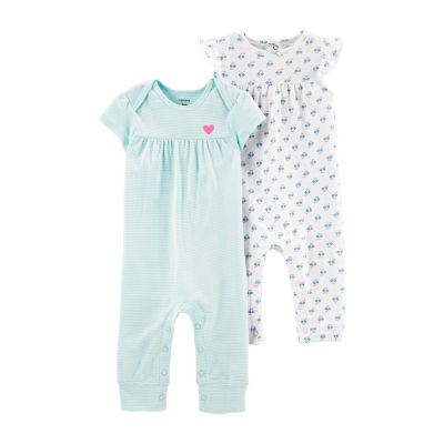 carters baby girl jumpsuit