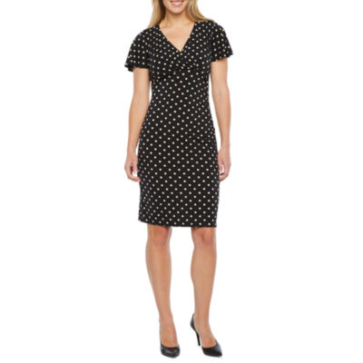 liz claiborne polka dot dress