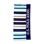 Us Polo Assn. Sail Away Stripe Beach Towel