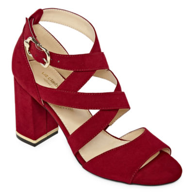 red sandals jcpenney