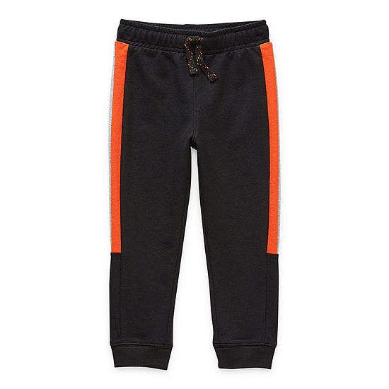 Okie Dokie Toddler Boys Jogger Mid Rise Cuffed Sweatpant