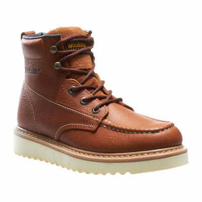 wolverine black work boots