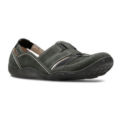 Clarks® Haley Stork Nubuck Slip-On 