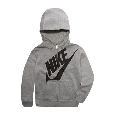 boys grey nike hoodie