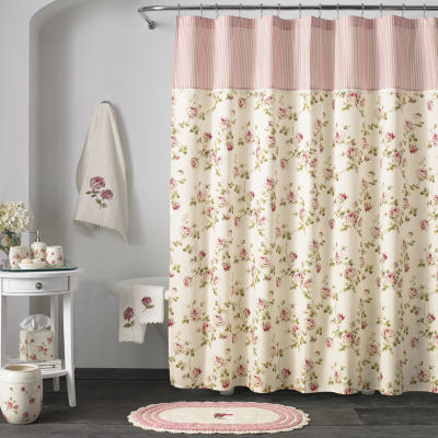 Queen Street Rosalind Shower Curtain Color Pink Jcpenney