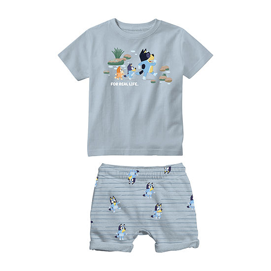 Bluey Toddler Boys 2-pc. Short Set